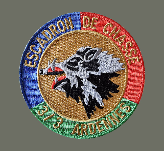 Patch rond escadron - 7 euros