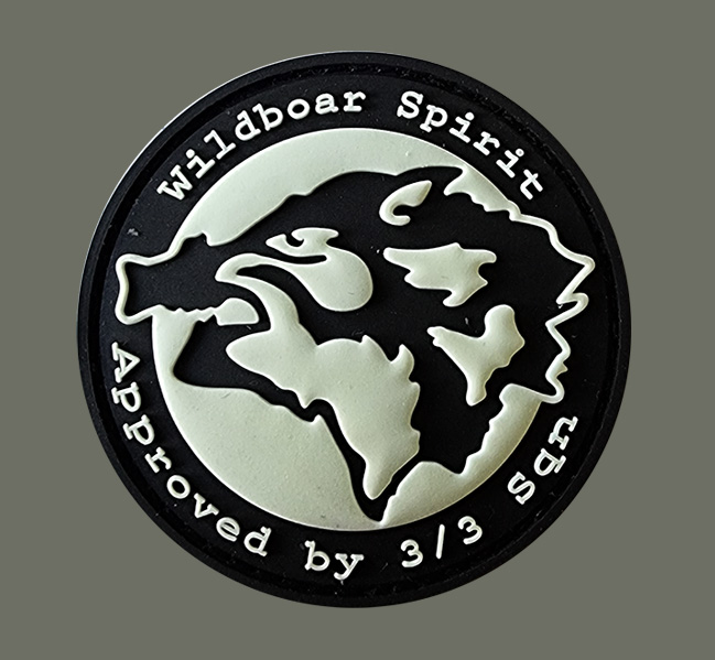 Patch rond wildoar spirit gomme - 10 euros