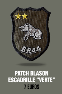 Patch blason verte - 7 euros