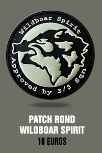 Patch rond wildoar spirit gomme - 10 euros